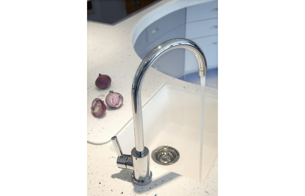 Abode Atlas Single Lever Mixer Tap - Brushed Nickel