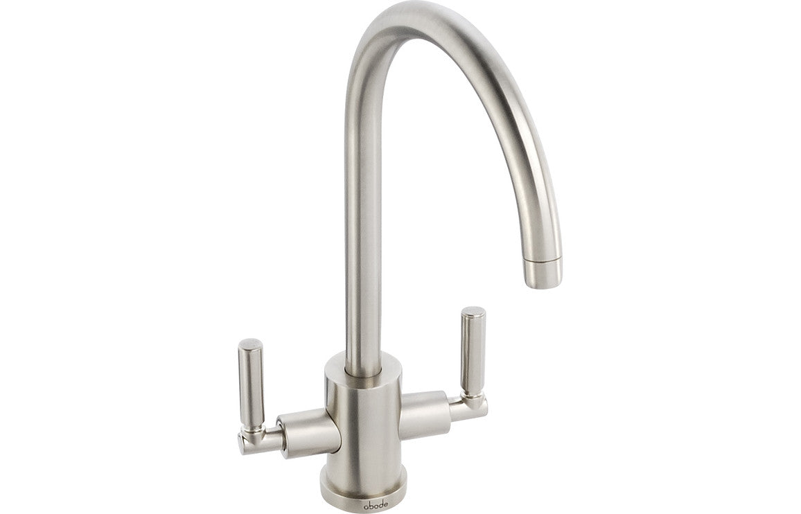 Abode Atlas Monobloc Aquifier Mixer Tap - Brushed Nickel