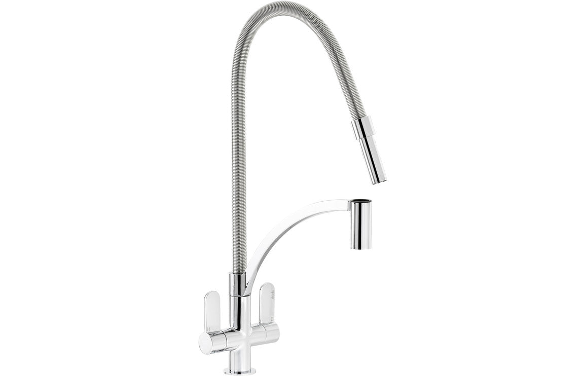 Abode Genio Monobloc Semi-Professional Mixer Tap - Chrome