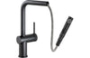 Abode Fraction Pull-Out Mixer Tap - Matt Black