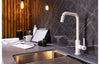 Abode Althia Single Lever Mixer Tap - Matt White