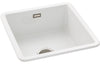 Abode Sandon 1B Ceramic Undermount/Inset Sink - White