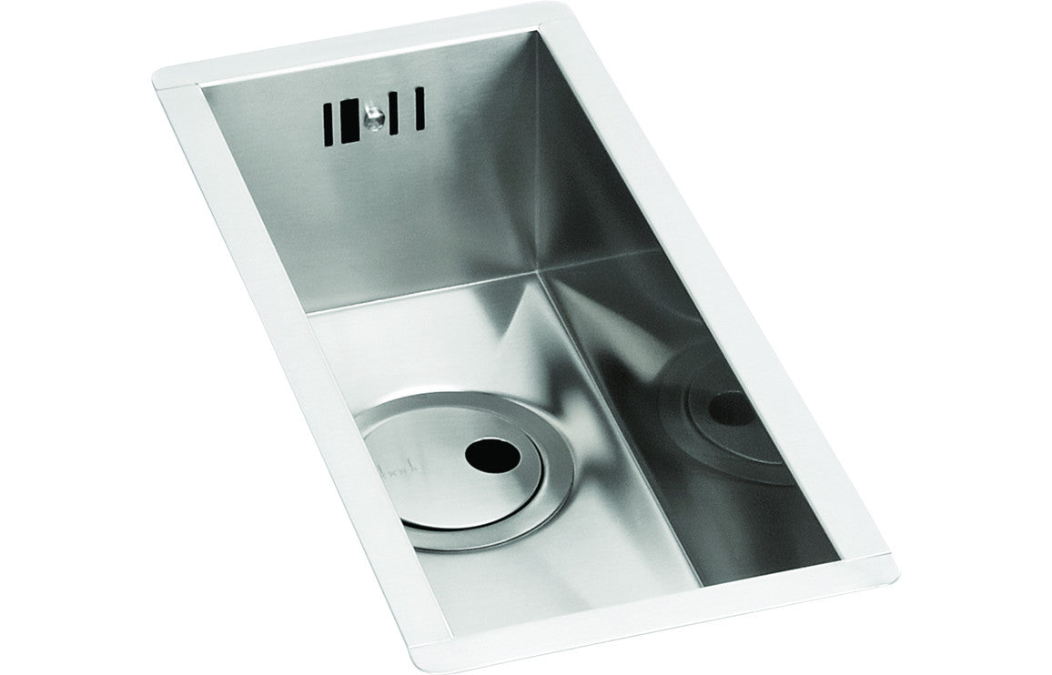 Abode Matrix R0 160mm Square 0.5B Undermount Sink - St/Steel