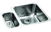 Abode Matrix R50 1.5B RHMB Undermount Sink - St/Steel