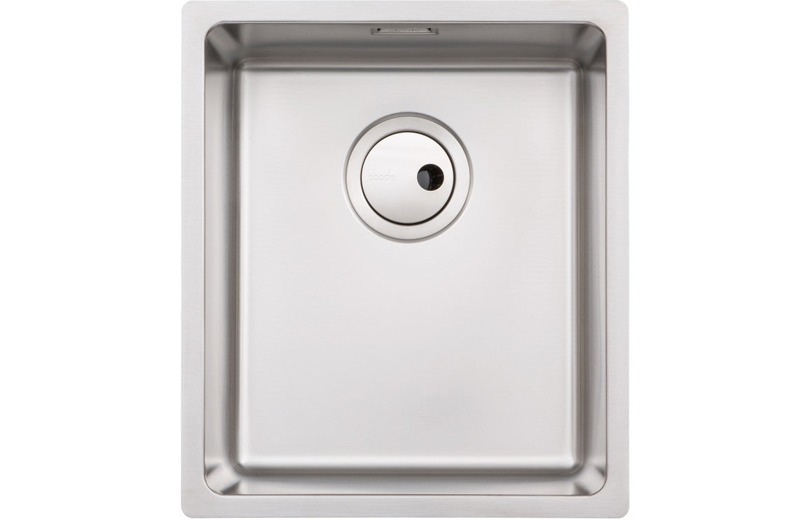 Abode Matrix R15 1B 340mm Undermount/Inset Sink - St/Steel