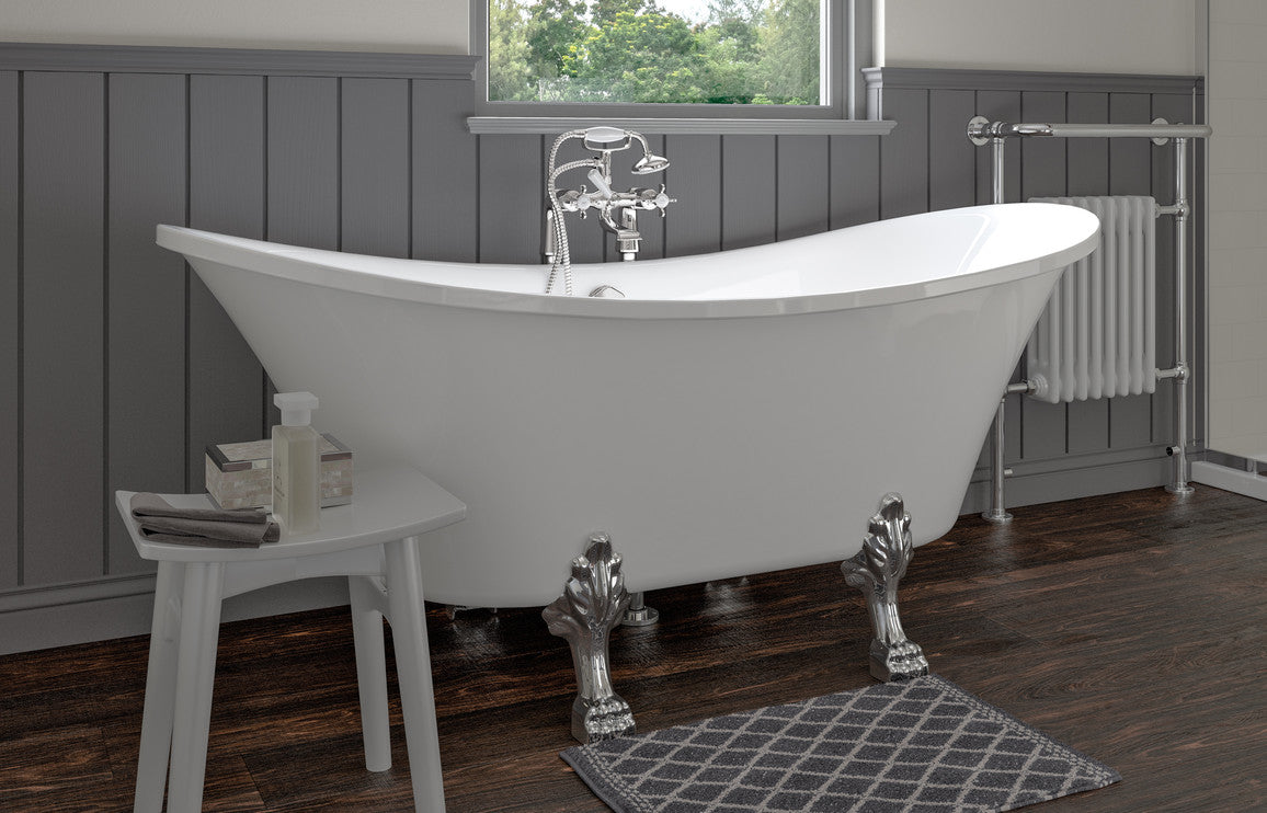 Figueres Freestanding 1760x710x775mm 0TH Bath w/Feet