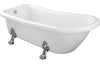 Blanes Freestanding 1530x670x760mm 2TH Bath w/Feet