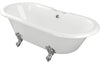 Requena Freestanding 1690x740x620mm 2TH Bath w/Feet