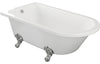 Calafell Freestanding 2TH Corner Bath w/Feet