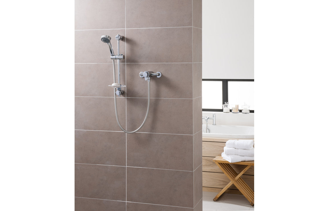 Triton Dene Concentric Thermostatic Mixer Shower - Chrome