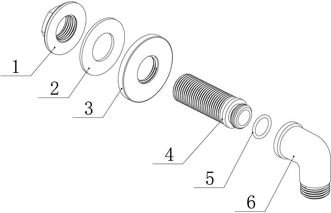 Traditional Wall Outlet Elbow