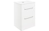 Getafe 610mm 2 Drawer Floor Unit & Basin