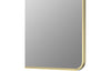 Ronda 600x800mm Rectangle Mirror - Brushed Brass