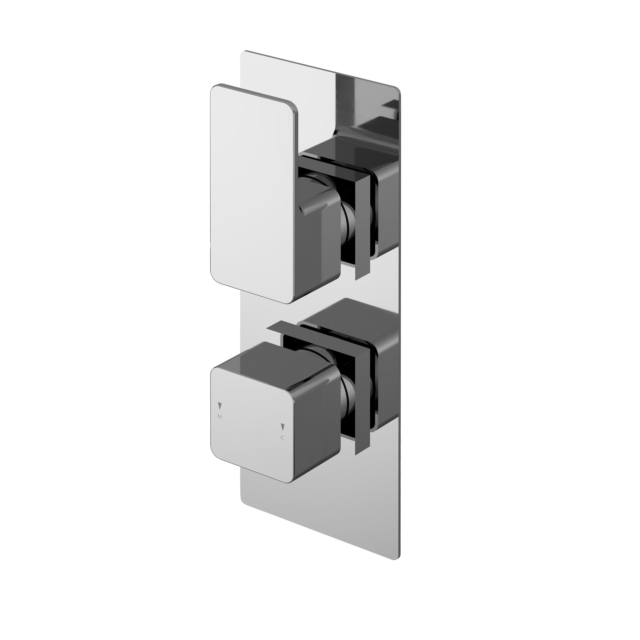 Nuie Windon Twin Thermostatic Valve